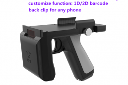 Bluetooth 5.0 back clip UHF RFID handheld reader terminal support any phone Model : YR9016