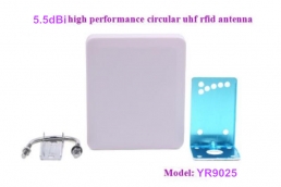 5.5dbi mini UHF rfid antenna passive circular polarization SMA Model : YR9025