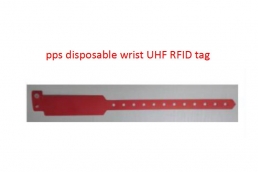 low price PPS alien chip uhf RFID wristband tags for one use Model : YR33725