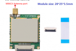 10cm-8m uhf rfid reader module with one MMCX antenna port Model : MU904