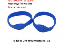  50cm near touch reading uhf rfid wristband tag for open water swimming Model : YR7400