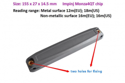 long range uhf rfid anti metal tag passive epc memory 128bits gen2 tag Model:YR8622