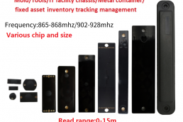1-15M Passive Long Range EPC Gen2 Class1 UHF RFID Anti Metal Tags ISO 18000-6C RFID Metal Tags Adhesive For Asset Inventory Model：YR8622