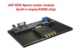 impinj r2000 chip long range UHF RFID reader module 1 single port UART TTL working for Raspberry Pi with free C# SDK source Model:YR901