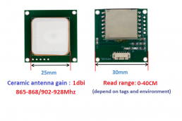 Arduino UHF RFID Module Reader Raspberry Pi Embedded 1-5.5dbi Mini Impact RFID Integrated RFID Module Reader For Access Control Model：YRM1001