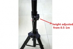 50cm-1m height adjustable tripod stand for panel uhf rfid antenna