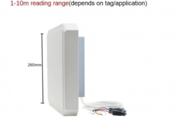 long range rfid reader 1-10m bilt-in 9dBi linear antenna IP65 Model: RU5109