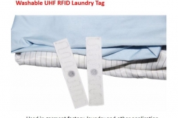 washable reusbale UHF RFID laundry tag iso18000-6c garment tag for clothing dry cleaning management can wash 200 times Model：YR7015