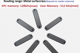 ABS material anti-metal waterproof UHF RFID passive hard tag read range 20cm-8m for warehouse asset metal material management Model: ABS-U8520