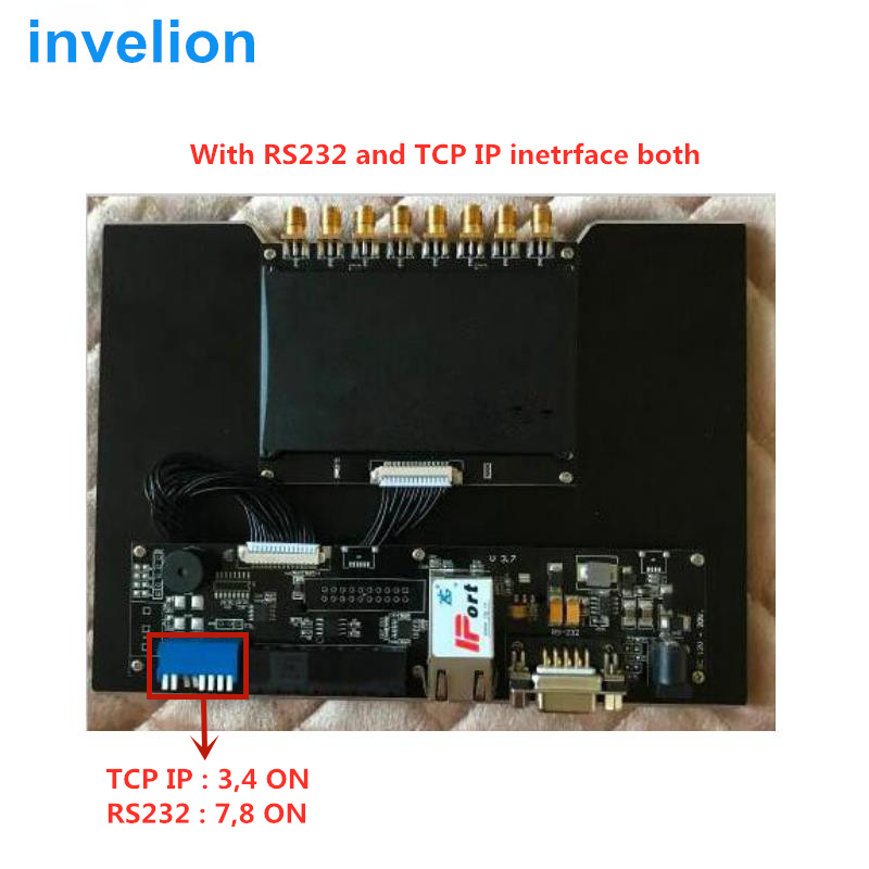 8 ports impinj r2000 uhf rfid reader module Model : YR9051