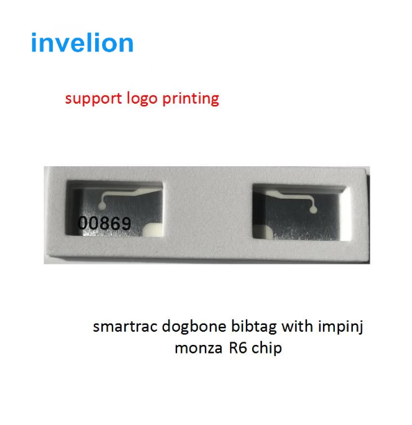 860 960MHZ Bib Tag Uhf RFID Dogbone SMARTRAC Chip Timing Systems For 860-960mhz-bib-tag-uhf-rfid-dogbone-smartrac-chip-timing-systems-for