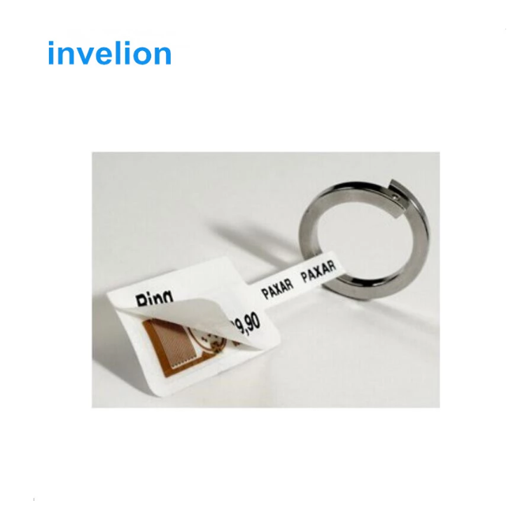  RFID uhf Jewelry Tag paper adhesive anti-theft security management 860-960mhz Model:YR2817