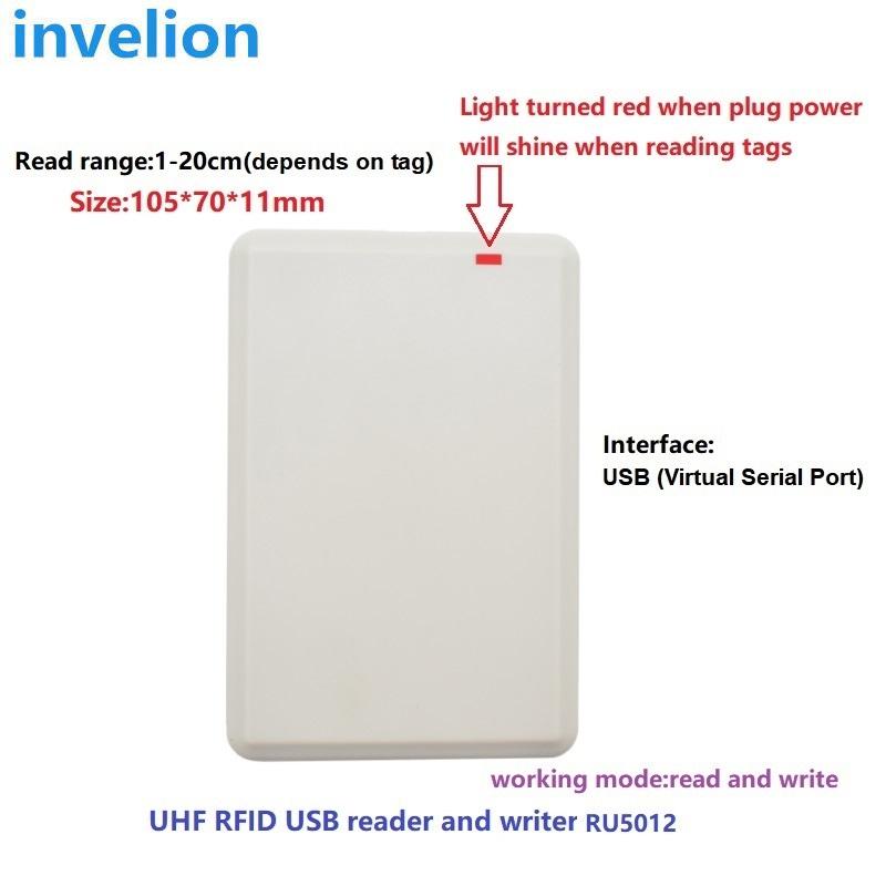 USB desktop RFID reader writer 10cm1m 860Mhz960Mhz UHF reader RFID